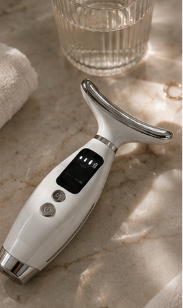 7-in-1 LED Facial & Neck Beauty Massager