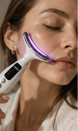 7-in-1 LED Facial & Neck Beauty Massager